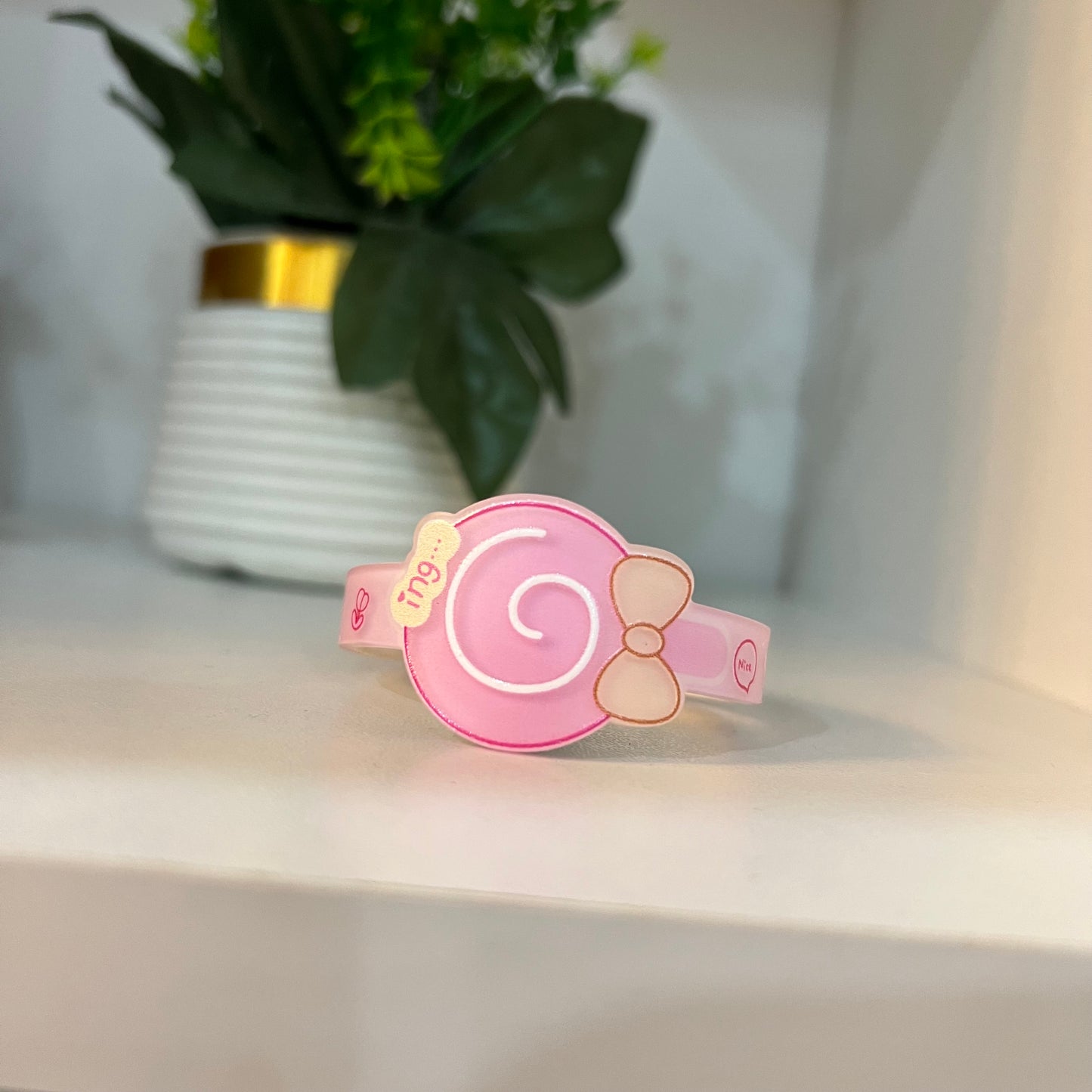 4-Piece Kids' Kawaii Adjustable Ring Set - Cartoon Theme