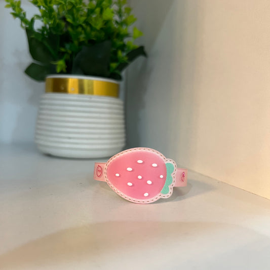 4-Piece Kids' Kawaii Adjustable Ring Set - Cartoon Theme