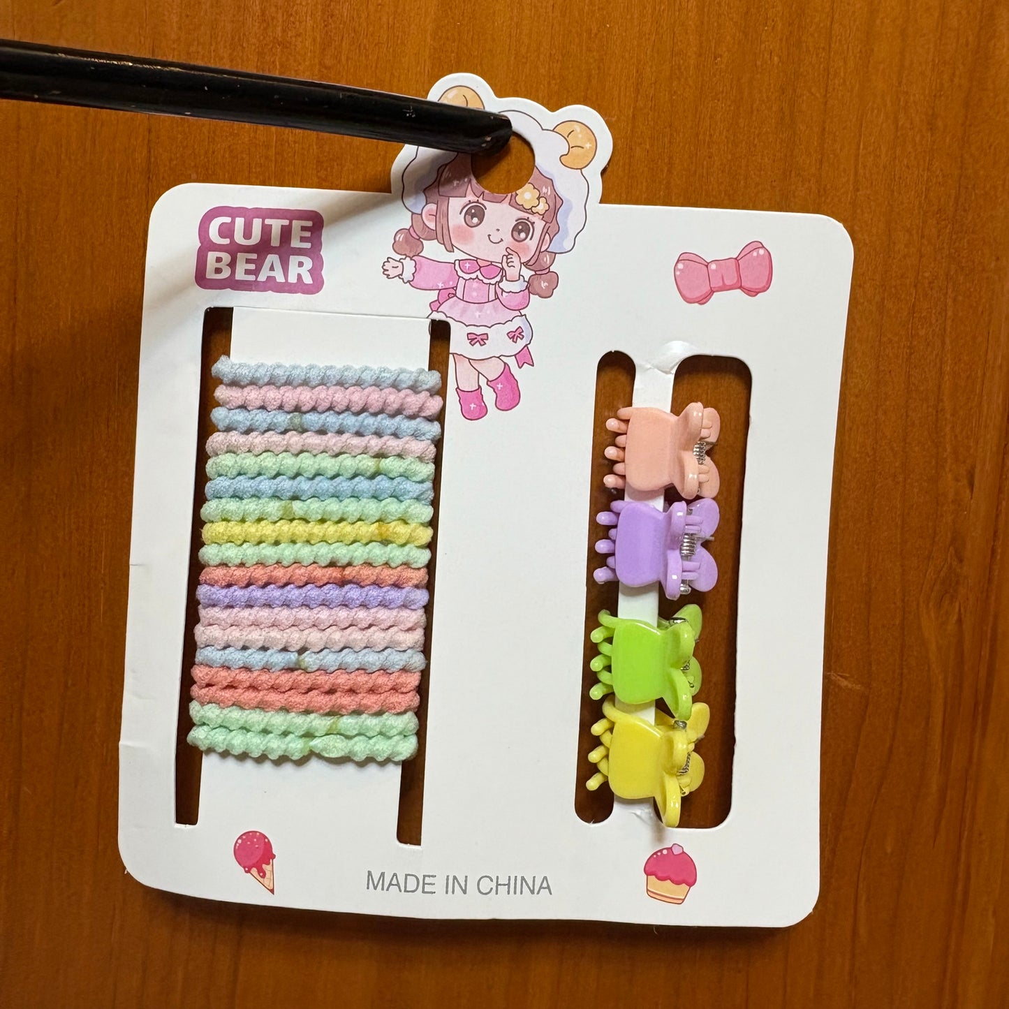 Kids' Pastel Hair Accessories Set